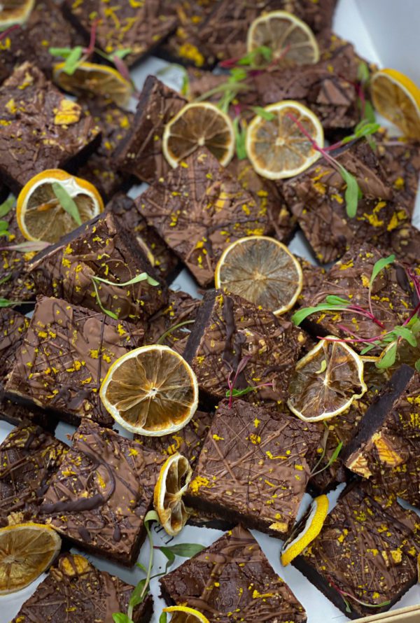 Paisley Valentines Brownies